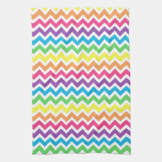 Paño De Cocina Arco iris Chevron
