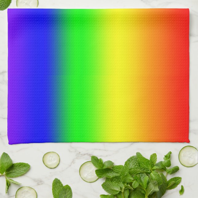 Paño De Cocina Arcoiris (Doblado)