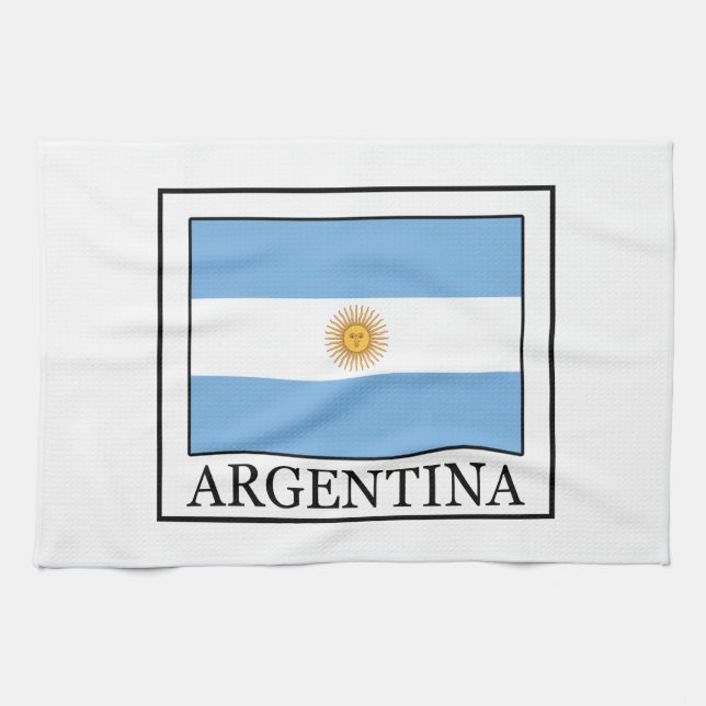 Paño De Cocina Argentina (Horizontal)