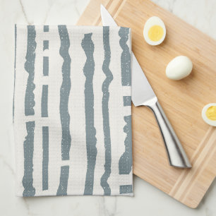Paño De Cocina Armonía neutral rayas simples colección de verano