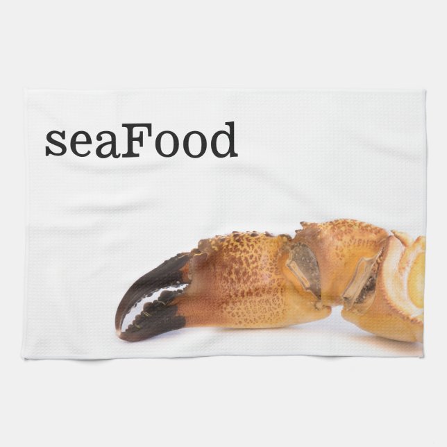 Paño De Cocina Arpillera de cangrejo (Horizontal)