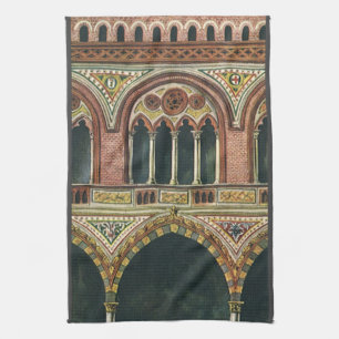 Paño De Cocina Arquitectura antigua, Ciudadela en Pavía, Italia
