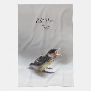Paño De Cocina Arregla a mi pájaro el Parus Major