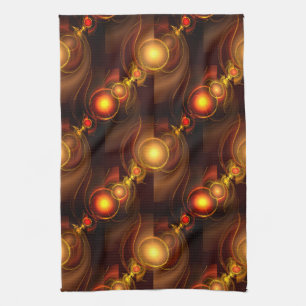 Paño De Cocina Arte abstracto moderno boho elegante patrón #501