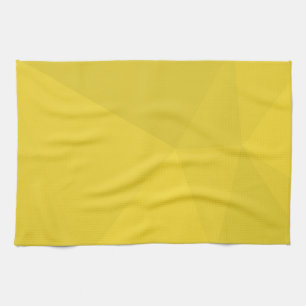 Paño De Cocina Arte amarillo, simple, moderno, fresco y geométric