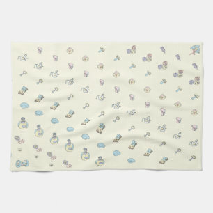 Paño De Cocina Arte de bebé nuevo lindo Colores pastel neutrales 