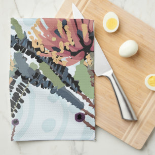 Paño De Cocina Arte de Libélula Flor de Banksia
