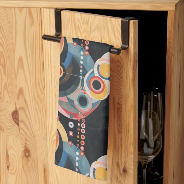 Paño De Cocina Arte Moderno de Mid Century (Pliegue de tercios)