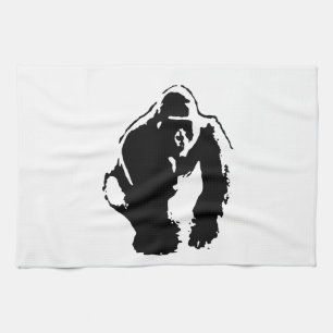 Paño De Cocina Arte pop de gorila