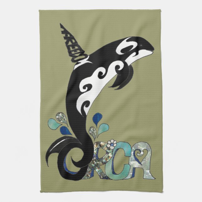 Paño De Cocina Arte por la libertad de Orca (Vertical)