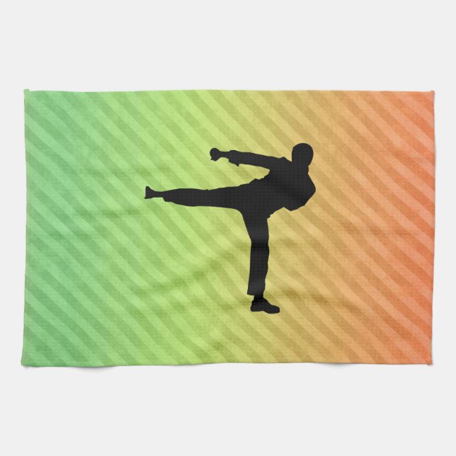 Paño De Cocina Artes marciales (Horizontal)