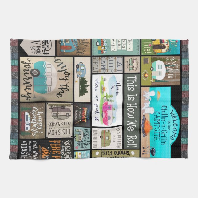 Paño De Cocina Así es como avanzamos (Horizontal)