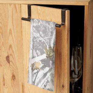 Paño De Cocina Aspecto de camuflaje para cazar en invierno