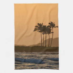 Paño De Cocina Atardecer en Kauai