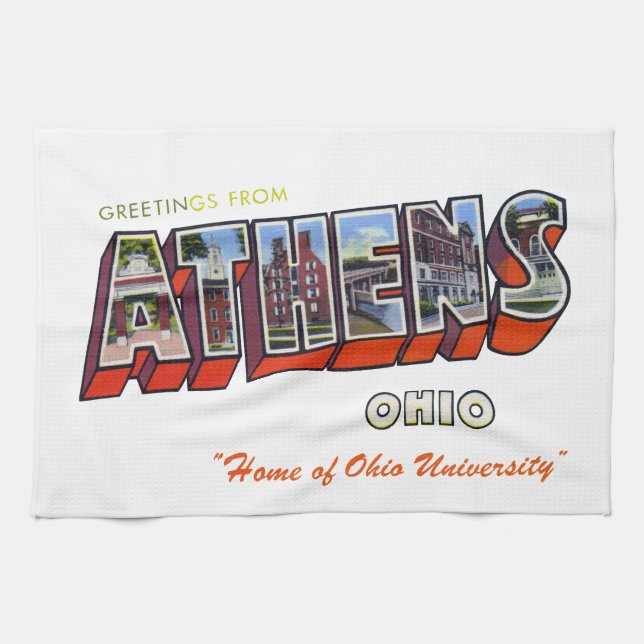 Paño De Cocina Atenas Ohio (Horizontal)