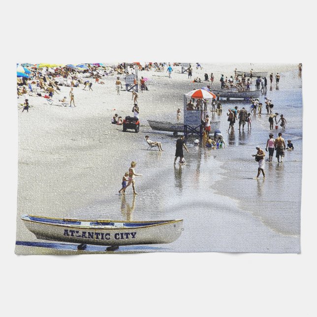 Paño De Cocina Atlantic City (Horizontal)