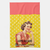 Atractivo retro Felices vacaciones coloridas Amari