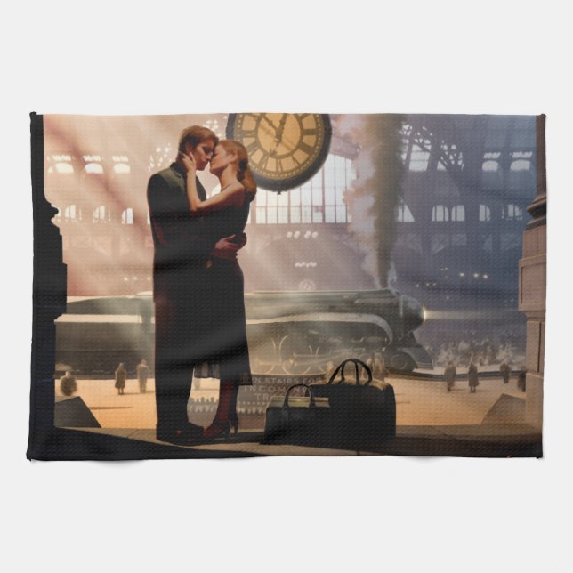 Paño De Cocina Au Revoir 2 (Horizontal)