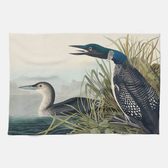 Paño De Cocina Audubon Bird Lodge Diver Classic (Horizontal)