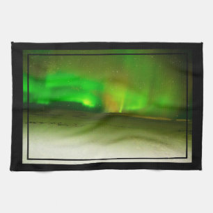 Paño De Cocina Aurora boreal Dishtowel