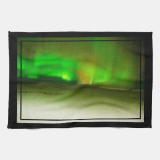Paño De Cocina Aurora boreal Dishtowel