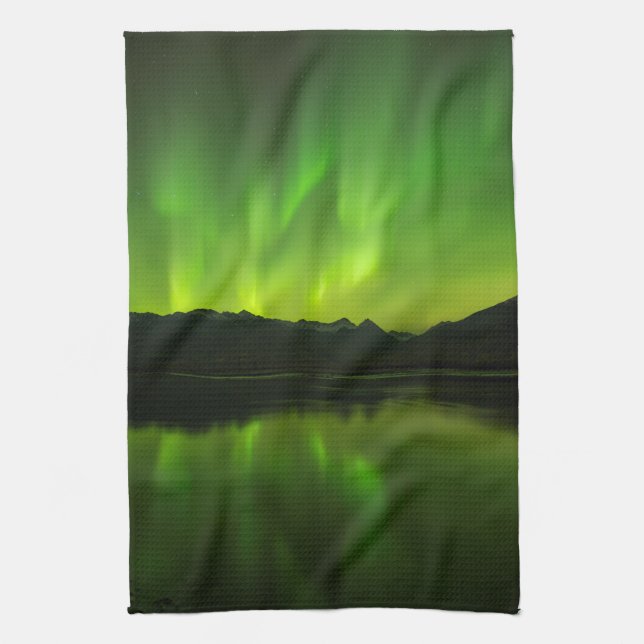 Paño De Cocina Aurora parpadeante (Vertical)