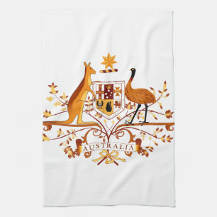 Paño De Cocina Australia COA Brown
