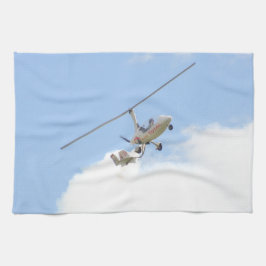 Paño De Cocina Autogiro en vuelo