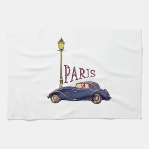Paño De Cocina automóvil de los años 20 - París