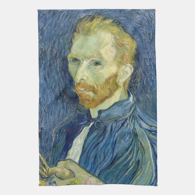Paño De Cocina Autorretrato | Vincent van Gogh (Vertical)