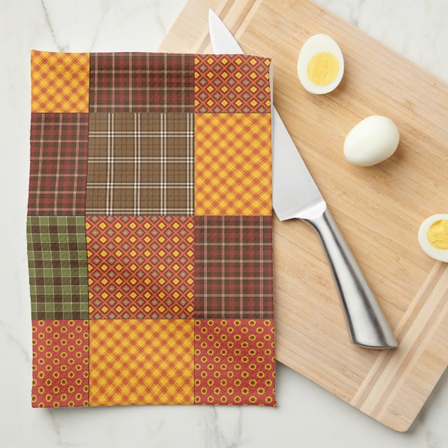 Paño De Cocina Autumn Comfort Quilt (Doblado Cuarto)