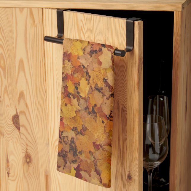 PAÑO DE COCINA AUTUMN DEJA PATRÓN (Pliegue de tercios)