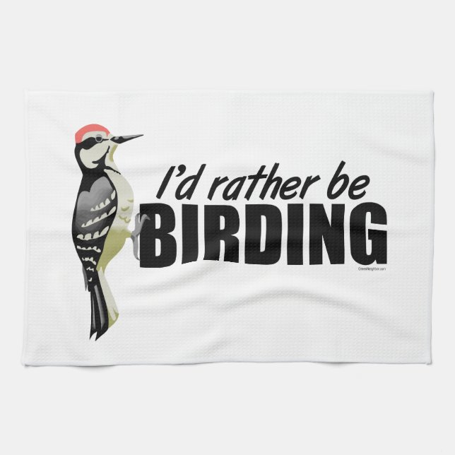 Paño De Cocina Aves (Horizontal)