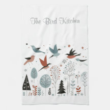 Aves y Bosque Nórdicos Personalizados