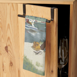 Paño De Cocina Avión Y Viajes De Pesca De Alaska Bush