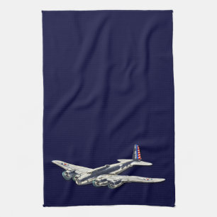 Paño De Cocina Aviones del vintage WWII los E.E.U.U.