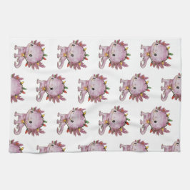 Paño De Cocina Axolotl festivo