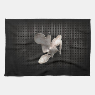 Paño De Cocina Azote del motocrós; Negro fresco