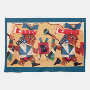 Paño De Cocina Azteca Aztecs