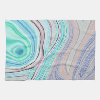 Paño De Cocina azul acua menta verde lilo púrpura arcoiris pastel