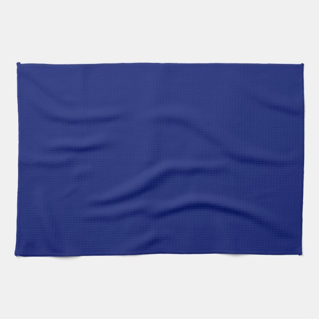 Paño De Cocina Azul de Prusia (Horizontal)