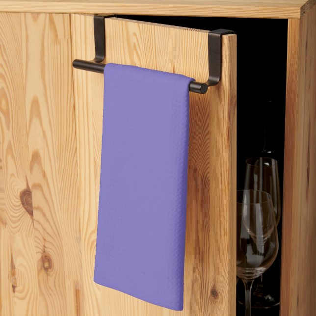 Paño De Cocina Azul-violeta (Crayola) (color sólido) (Pliegue de tercios)