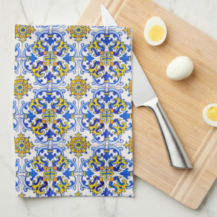 Paño De Cocina Azulejo Art Tile sin igual