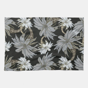 Paño De Cocina Azulejo floral estético
