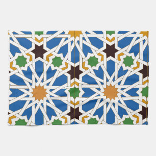 Paño De Cocina Azulejos andaluces 10 (Real Alcázar, Sevilla)
