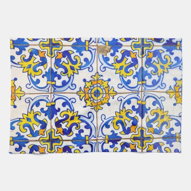 Paño De Cocina Azulejos de cerámica (Horizontal)