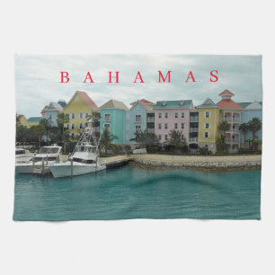 Paño De Cocina Bahamas Marina Village ofrece servicio de té