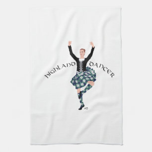 Paño De Cocina Bailarín de las Highlands escocesas - Fling