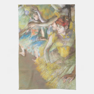 Paño De Cocina Bailarinas en el Escenario por Edgar Degas