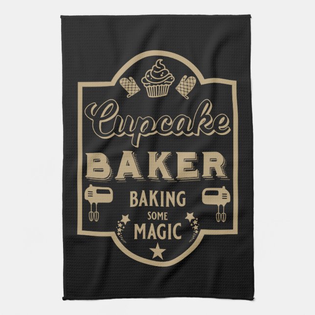 Paño De Cocina Baker maestro de pasteles (Vertical)